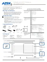 Preview for 2 page of AZEK Evolutions Rail Installing