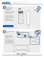 Preview for 3 page of AZEK Evolutions Rail Installing