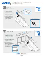 Preview for 15 page of AZEK Evolutions Rail Installing