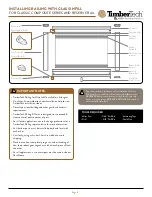 Preview for 3 page of AZEK TimberTech Classic Composite Series Install Manual