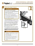 Preview for 6 page of AZEK TimberTech DRINK RAIL Installation Manual