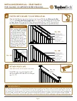 Предварительный просмотр 11 страницы AZEK TimberTech DRINK RAIL Installation Manual