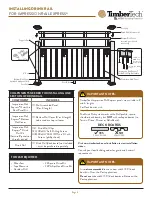 Preview for 3 page of AZEK TimberTech Impression Rail Express 6 Installation Manual