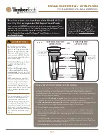 Preview for 4 page of AZEK TimberTech Impression Rail Express 6 Installation Manual