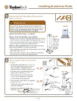 Preview for 4 page of AZEK Timbertech Impression Rail Express Installation Manual