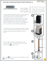 Предварительный просмотр 7 страницы AZEMBLA PERGOLA Assembly Instructions Manual