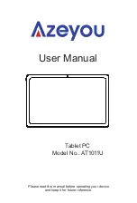 Предварительный просмотр 1 страницы Azeyou AT1011U User Manual