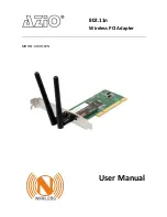 Предварительный просмотр 1 страницы Azio AWD102N User Manual