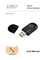 Preview for 1 page of Azio AWU212N User Manual