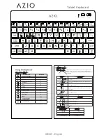 Preview for 3 page of Azio KB335 User Manual