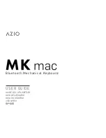 Предварительный просмотр 1 страницы Azio MK mac User Manual