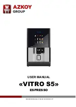 Предварительный просмотр 1 страницы Azkoyen AZKOY GROUP VITRO S5 User Manual