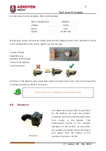 Предварительный просмотр 7 страницы Azkoyen VITRO S-1 Technical Information