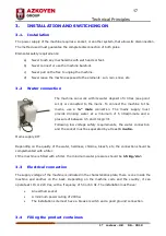 Предварительный просмотр 17 страницы Azkoyen VITRO S-1 Technical Information