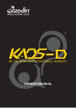 Azodin KAOS-D Owner'S Manual preview