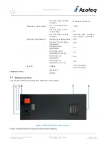 Preview for 6 page of Azoteq AZBAT24100A Product Manual