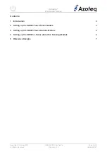 Preview for 2 page of Azoteq IQ Switch ProxFusion IQS323EV02 User Manual