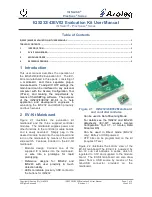 Preview for 1 page of Azoteq IQ Switch ProxSens Series User Manual