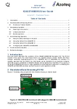 Предварительный просмотр 1 страницы Azoteq IQS227BEV02 User Manual