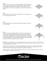 Preview for 4 page of Aztec Tents Traditional Frame Tent Install Instructions Manual