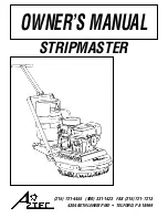 Aztec STRIPMASTER Owner'S Manual preview