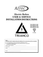 Aztec Trianco G.C.No. EB 897 01 User & Service Installation Instructions preview