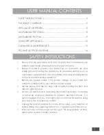 Preview for 3 page of Aztech ASF583 User Manual