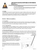 Preview for 6 page of Aztech DieMaster DM-40 series User Manual