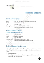 Предварительный просмотр 61 страницы Aztech DSL Turbo 900 Package User Manual