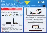 Preview for 1 page of Aztech DSL5029EN Easy Start Manual