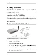 Preview for 12 page of Aztech DSL605EW User Manual