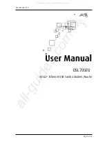 Aztech DSL705EU User Manual предпросмотр