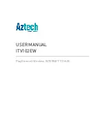 Предварительный просмотр 1 страницы Aztech ITV102EW User Manual