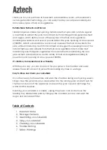 Preview for 3 page of Aztech JUICEMAX User Manual