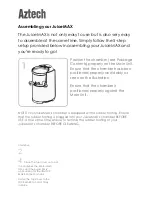 Preview for 6 page of Aztech JUICEMAX User Manual