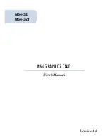 Предварительный просмотр 1 страницы Aztech M64-32 User Manual