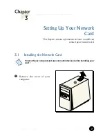 Предварительный просмотр 7 страницы Aztech NETCARD AZ-NC2100 User Manual