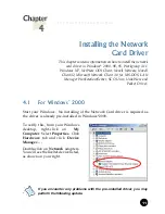 Предварительный просмотр 11 страницы Aztech NETCARD AZ-NC2100 User Manual