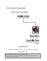 Aztech PCI168A(W) Easy Start preview