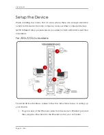 Предварительный просмотр 16 страницы Aztech VDSL5038GRV(AC) User Manual
