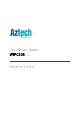 Предварительный просмотр 1 страницы Aztech WIPC303 Easy Start Manual