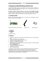 Предварительный просмотр 3 страницы Aztech WL630PCI User Manual