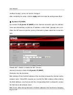 Preview for 38 page of Aztech WL852RT4(T) User Manual
