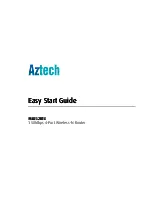 Aztech WL852RT4 Easy Start Manual preview