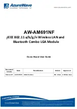 AzureWave AW-AM691NF User Manual предпросмотр