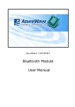 Preview for 1 page of AzureWave AW-BT261 User Manual