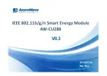 Предварительный просмотр 1 страницы AzureWave AW-CU288 Manual