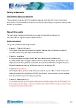 Preview for 4 page of AzureWave AW-GA821 User Manual
