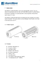 Предварительный просмотр 5 страницы AzureWave AW-WH036R User Manual