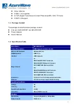 Preview for 6 page of AzureWave AW-WH036R User Manual